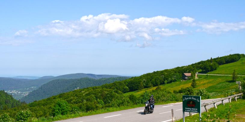 Route des Crêtes (Vogesenkammstraße): Spannende Motorradtour im Elsass